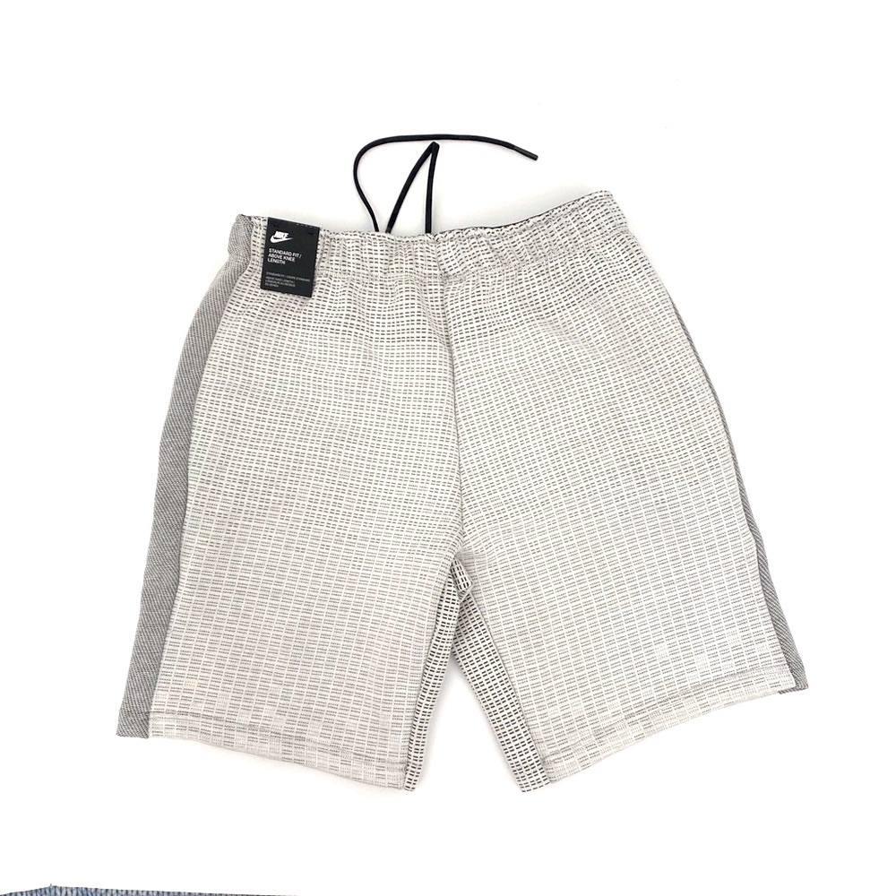 Men's Nike Sportswear Tech Pack Knit Shorts Gray - Picture 3 of 9